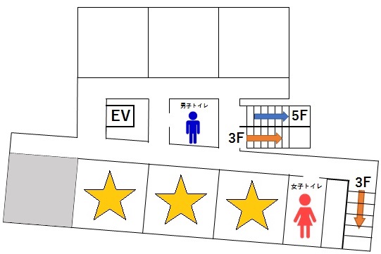 06-4 中学３年学年展示(53番～55番教室)